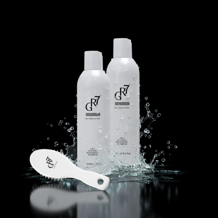 GR-7® Black Edition – Dvojbalenie prírodného šampónu (2× šampón)