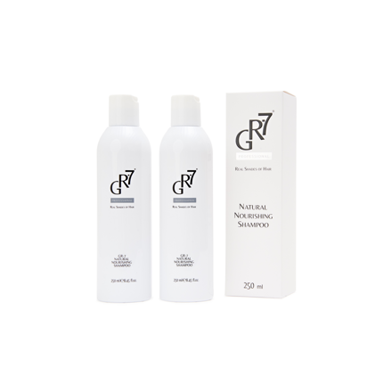 GR-7® Prírodný výživný šampón 250 ml - 2ks