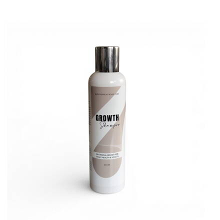 Šampón GROWTH Botanical –  Botanický šampón pre rovnováhu pokožky a podporu rastu vlasov 200 ml