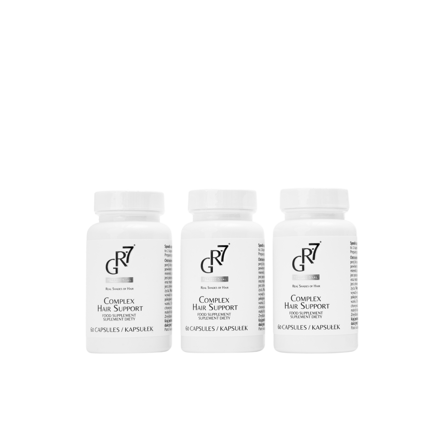GR-7 Vitamínový komplex pre podporu rastu vlasov s kyselinou fosfatidovou, 3 balenia