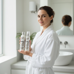 Botanický set GROWTH – šampón a kondicionér, každý 200 ml.
