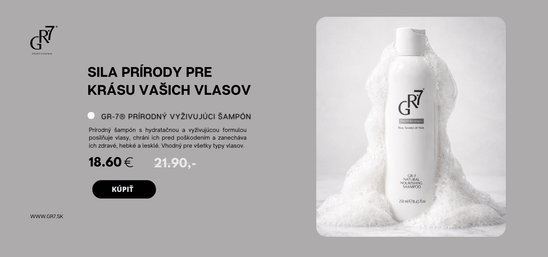 GR-7® výživný šampón